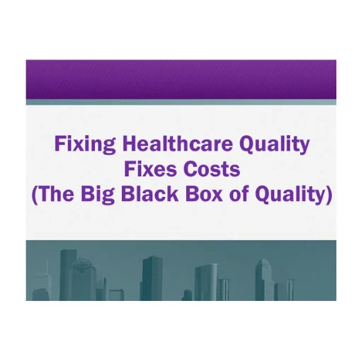 The Big Black Box of Quality
