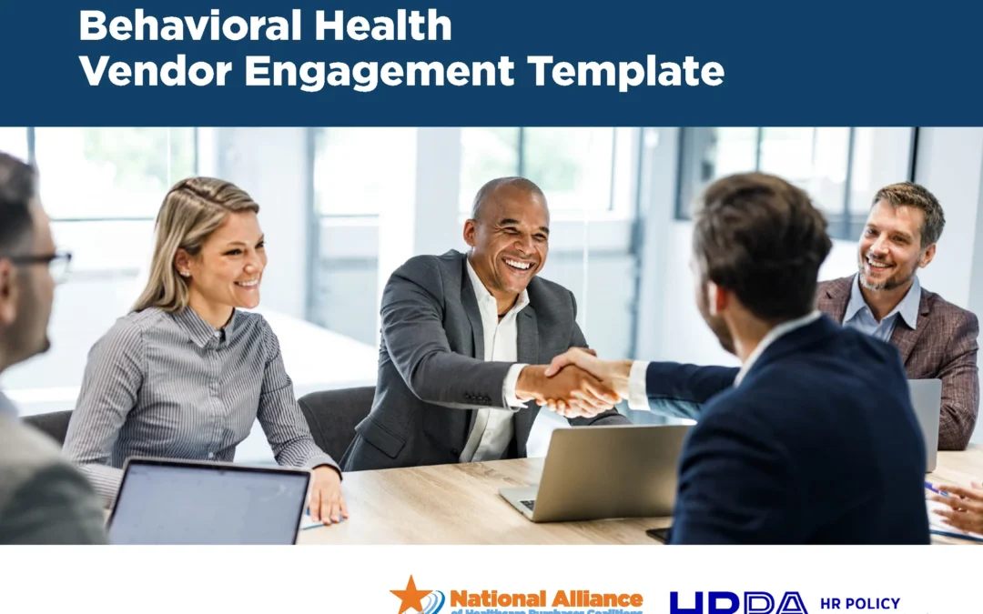 Behavioral Health Vendor Engagement Template